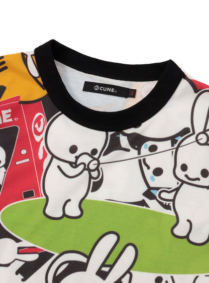 ビッグTシャツ うさちゃんいっぱい
