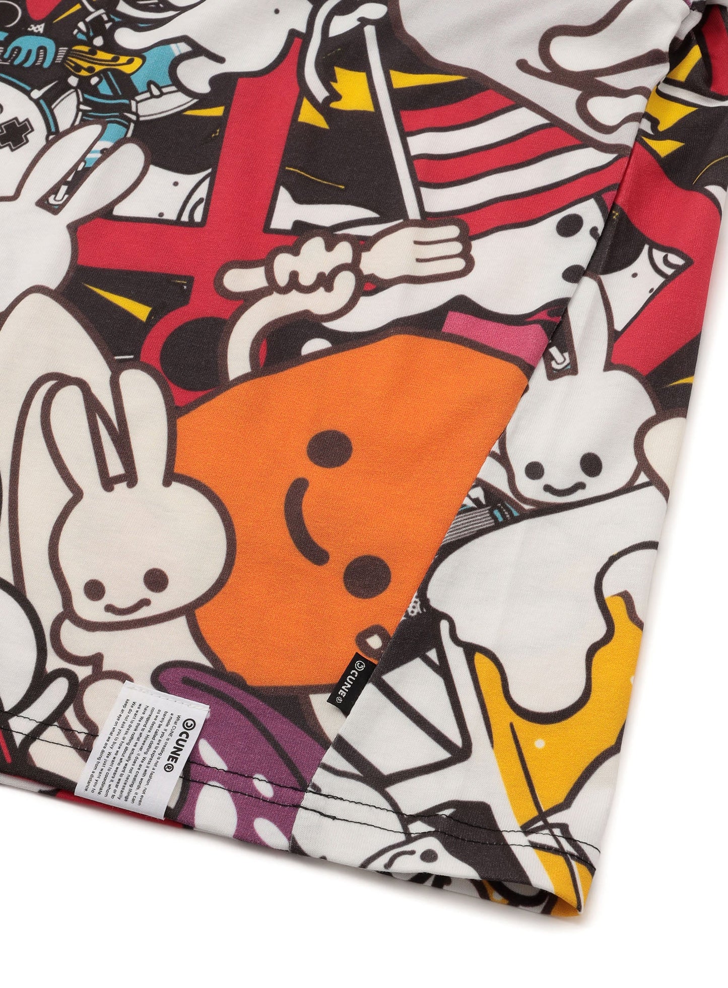ビッグTシャツ うさちゃんいっぱい