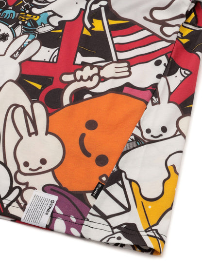 ビッグTシャツ うさちゃんいっぱい