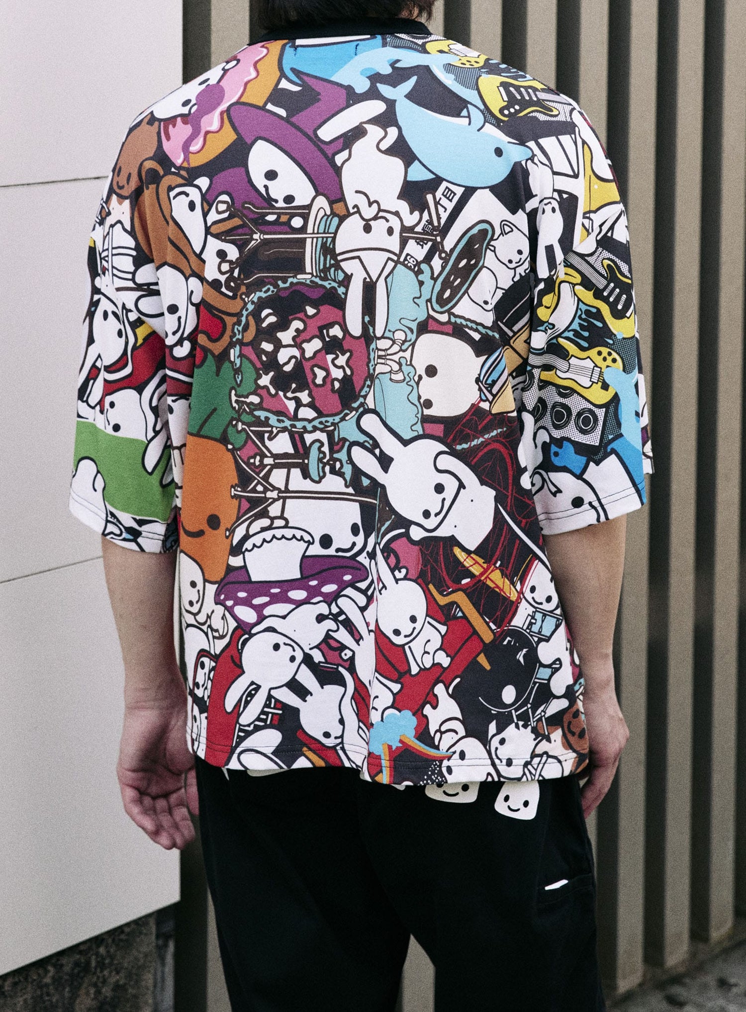ビッグTシャツ うさちゃんいっぱい
