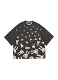 ビッグTシャツ 降り積もるウサギ