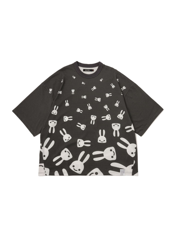 ビッグTシャツ 降り積もるウサギ