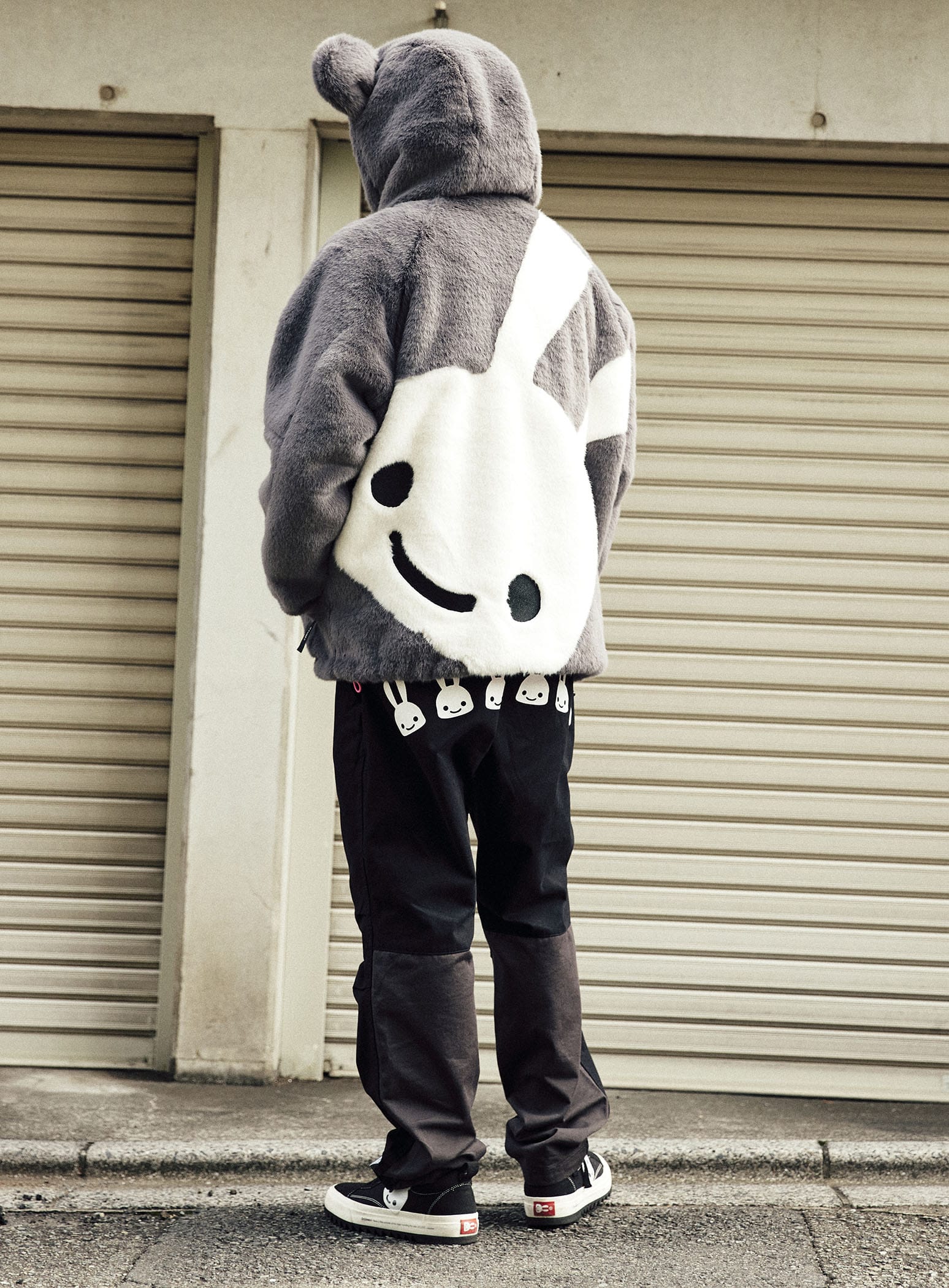 CUNE パーカー 耳付き size3 オールインワンスウェット耳付きパーカー おとな用 – CUNE