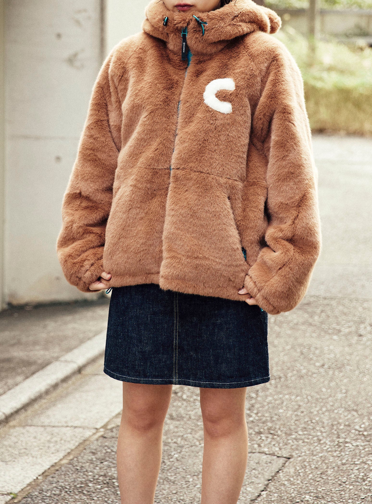 耳付きファーブルゾン – CUNE