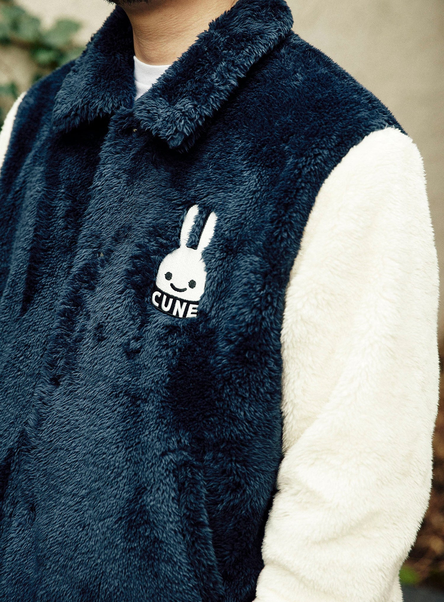 ボアフリースブルゾン