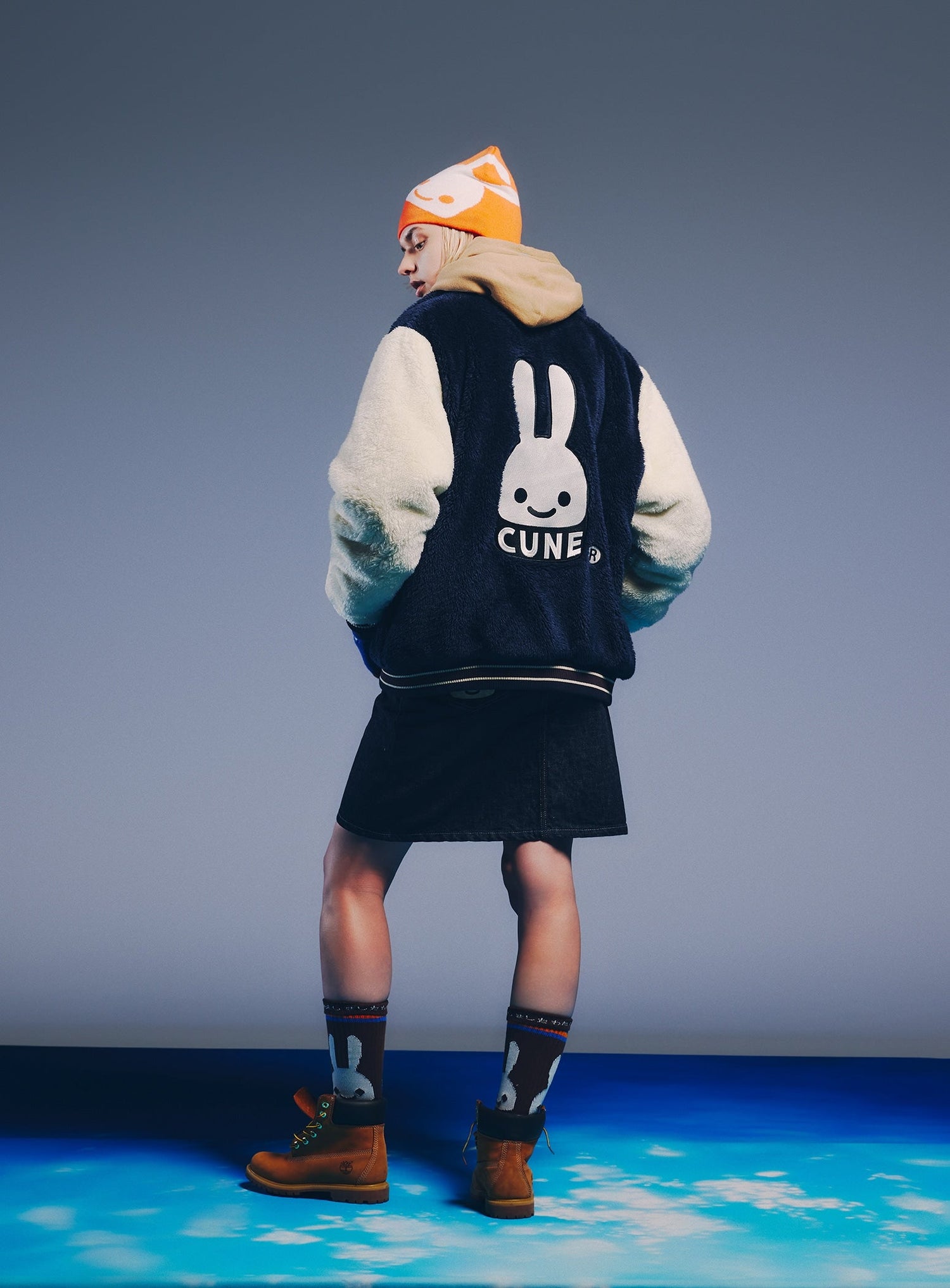 ボアフリースブルゾン