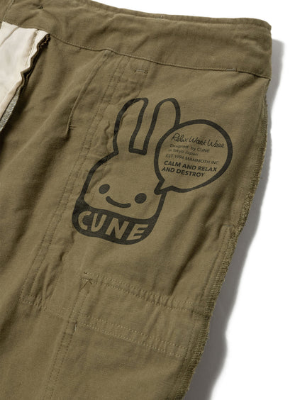 CUNE RELAX WORK ミリタリー風カーゴスカート