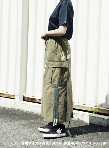 CUNE RELAX WORK ミリタリー風カーゴスカート