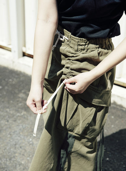 CUNE RELAX WORK ミリタリー風カーゴスカート
