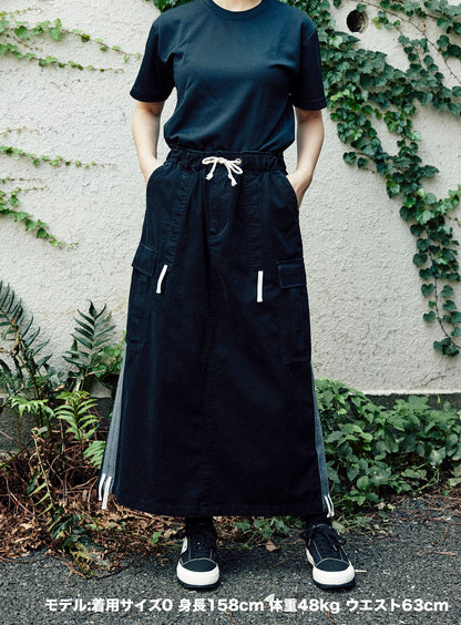 CUNE RELAX WORK ミリタリー風カーゴスカート