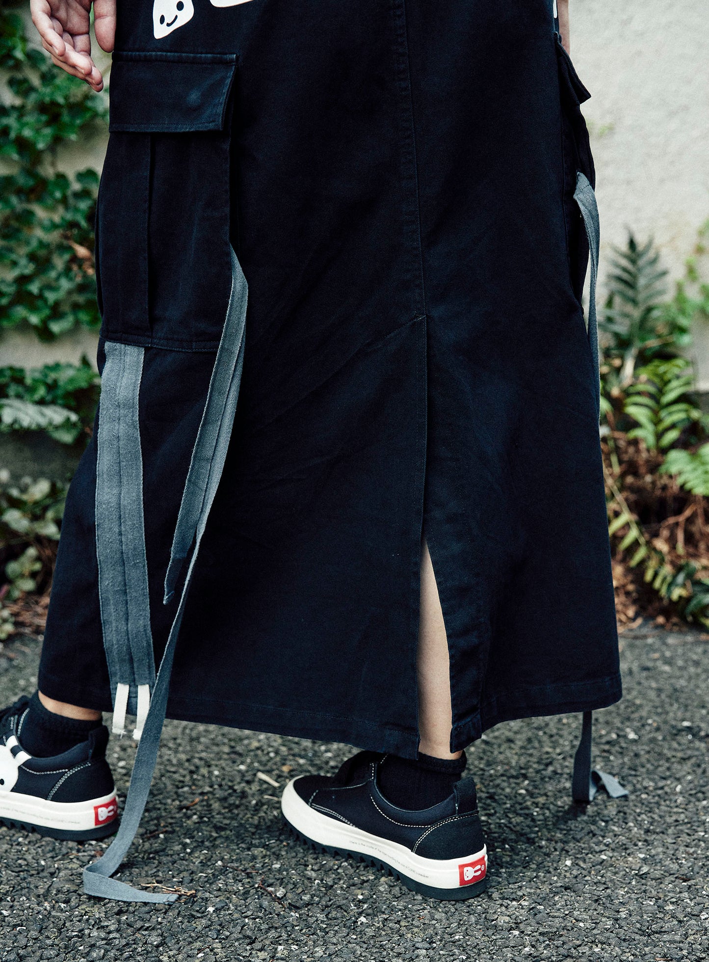 CUNE RELAX WORK ミリタリー風カーゴスカート