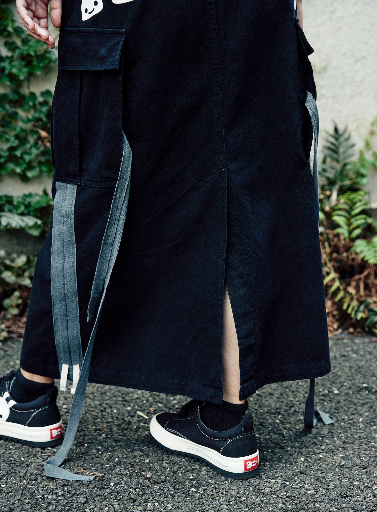 CUNE RELAX WORK ミリタリー風カーゴスカート