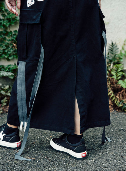 CUNE RELAX WORK ミリタリー風カーゴスカート