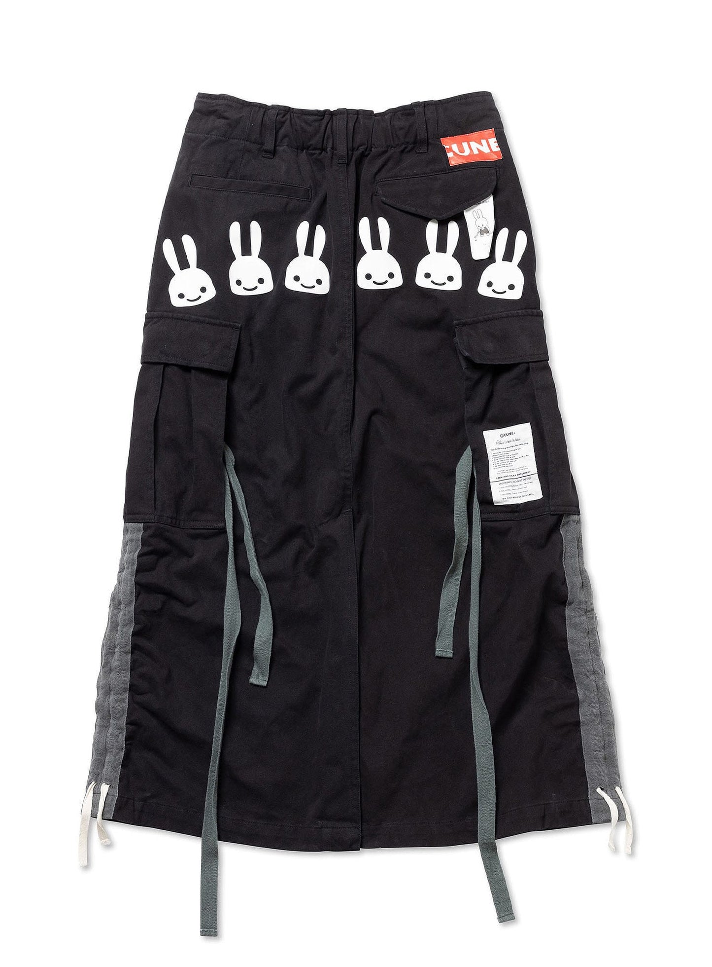 CUNE RELAX WORK ミリタリー風カーゴスカート