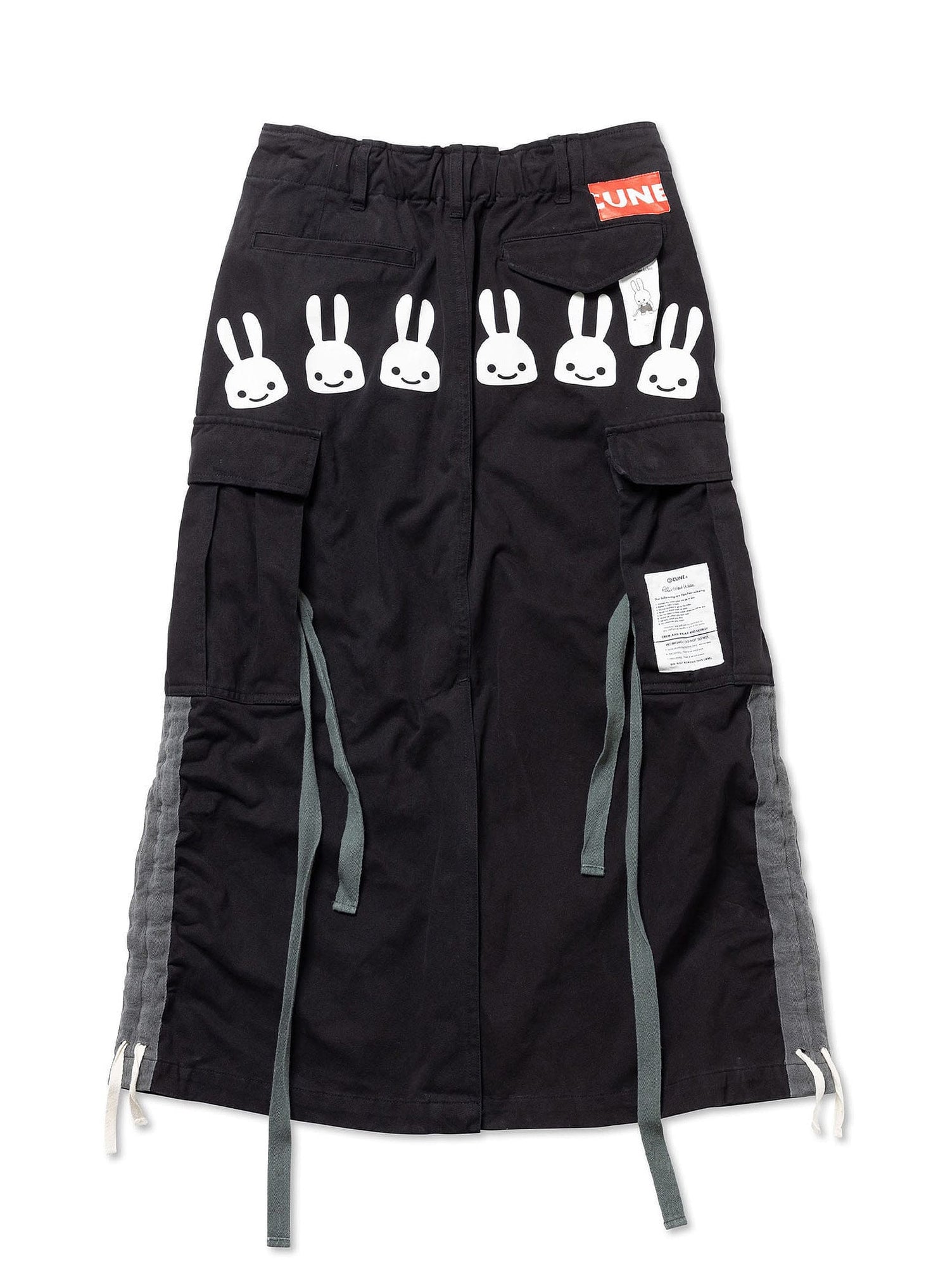CUNE RELAX WORK ミリタリー風カーゴスカート
