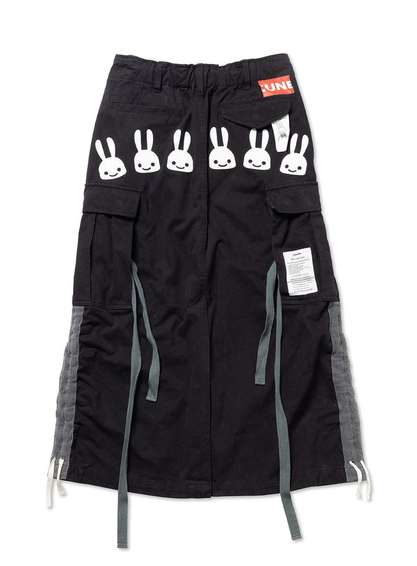 CUNE RELAX WORK ミリタリー風カーゴスカート