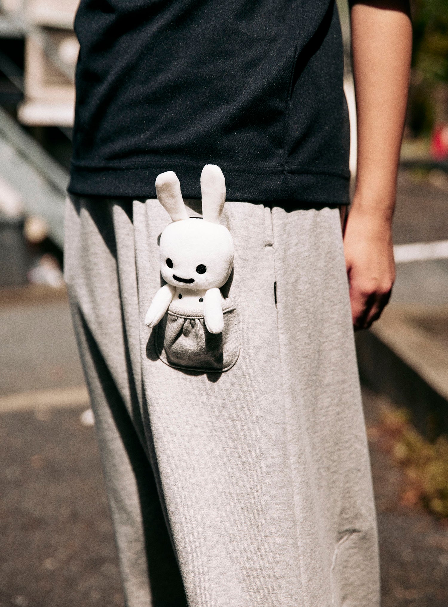 スウェットスカート うさちゃん1匹