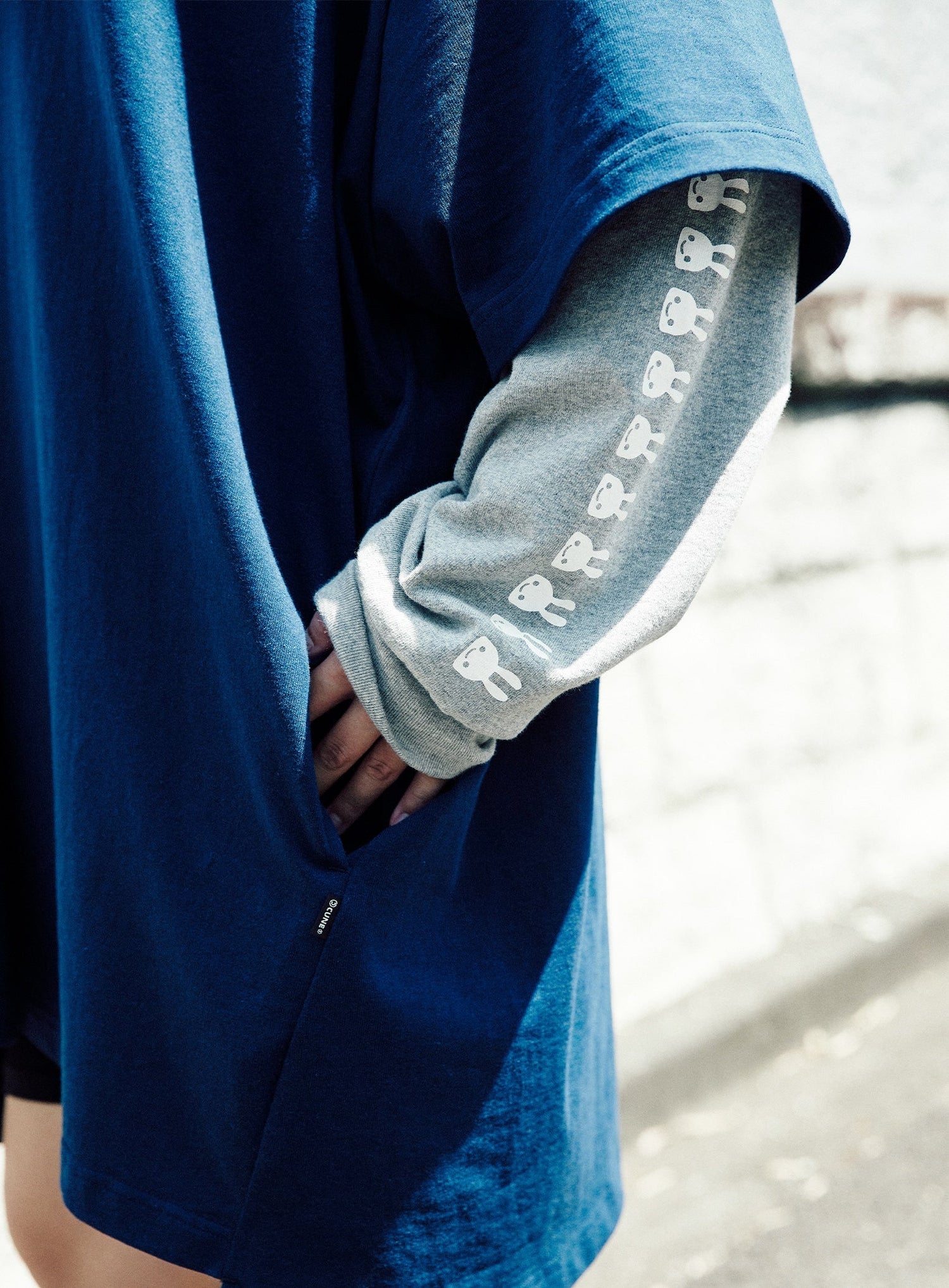 レイヤードビッグT