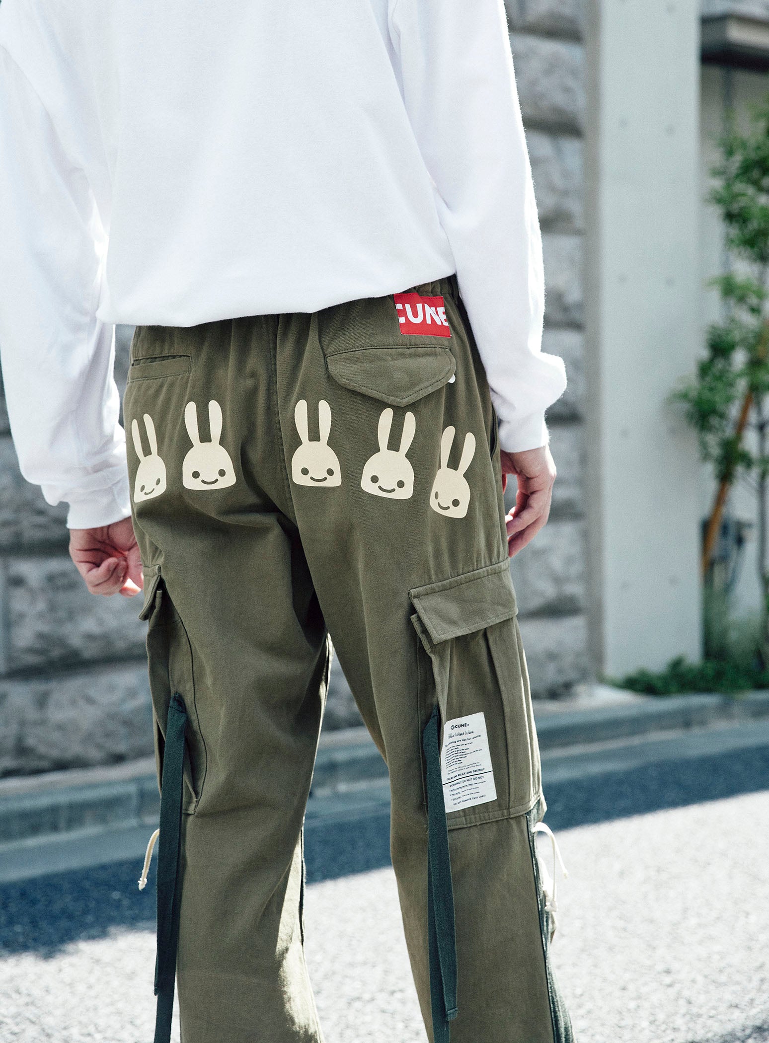 CUNE RELAX WORK WEARミリタリー風カーゴパンツ