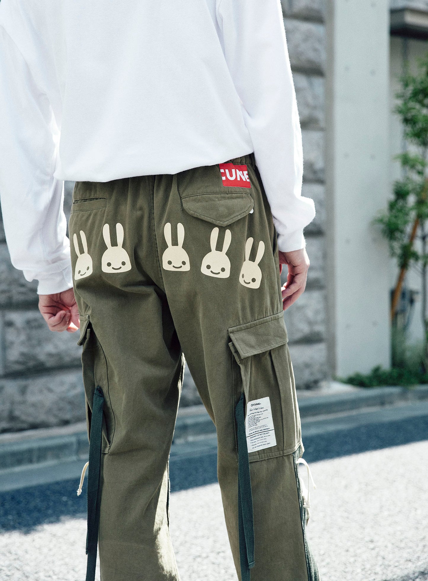 CUNE RELAX WORK WEARミリタリー風カーゴパンツ