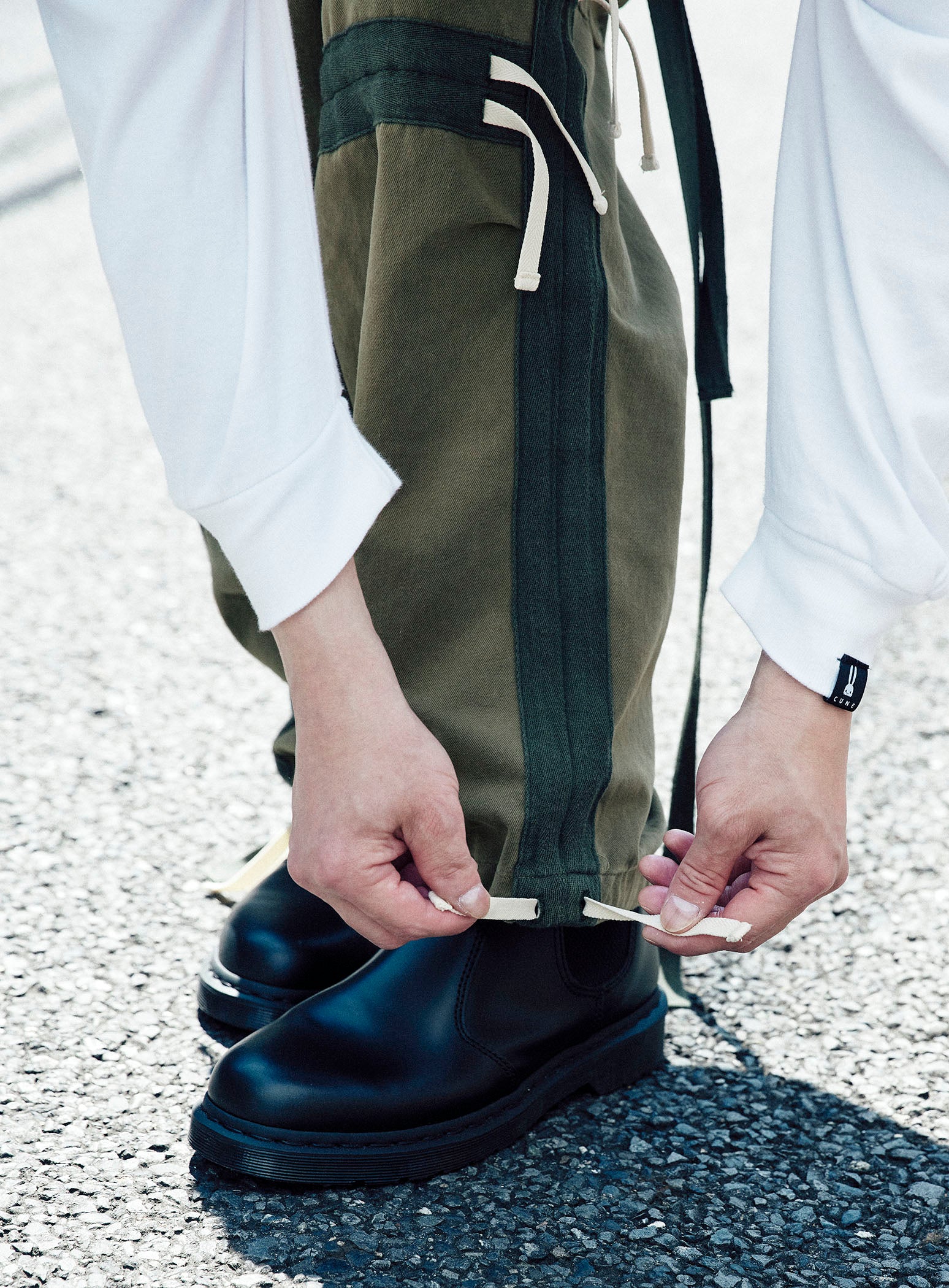 CUNE RELAX WORK WEARミリタリー風カーゴパンツ