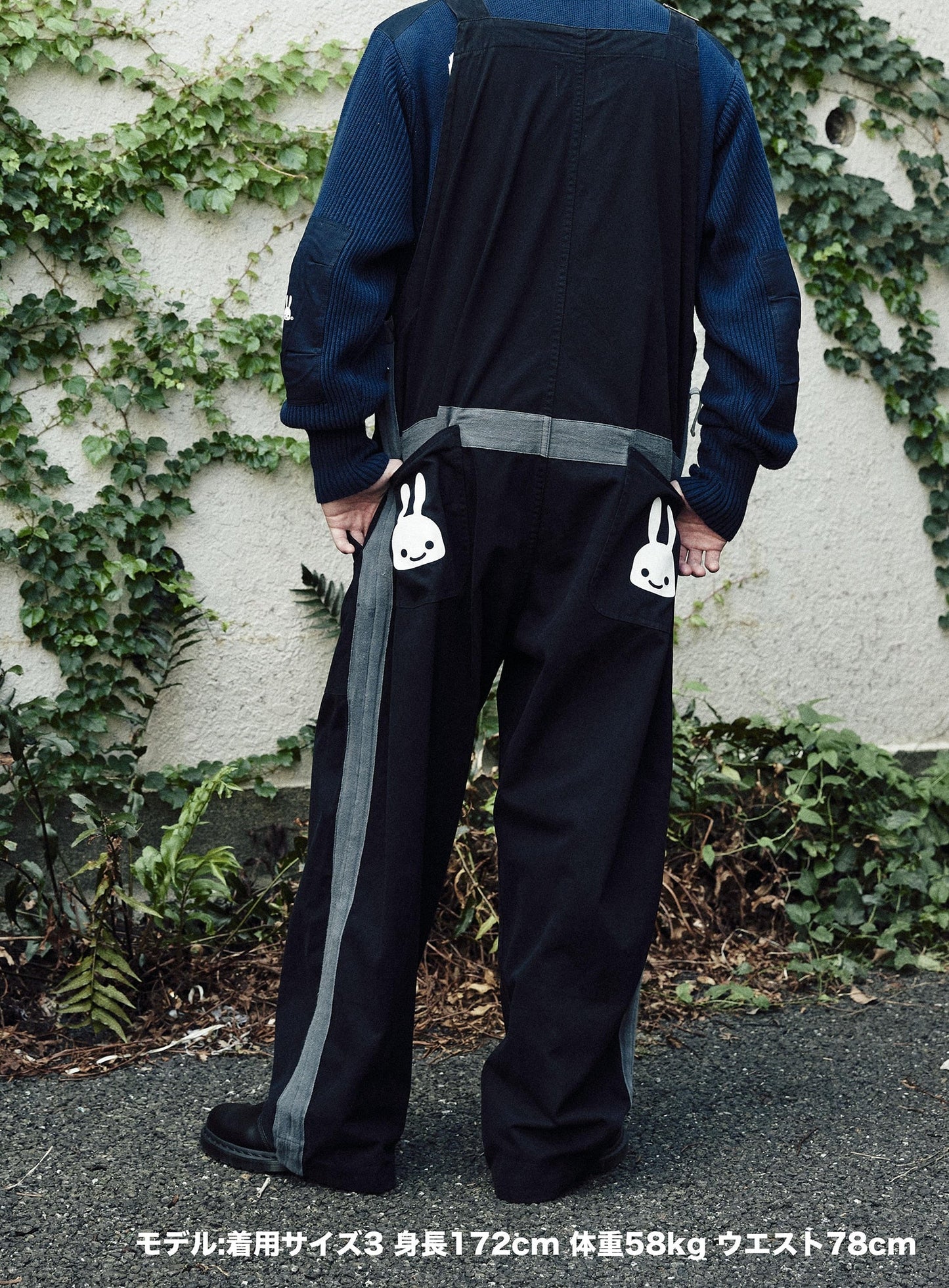 CUNE RELAX WORK WEARミリタリー風オーバーオール