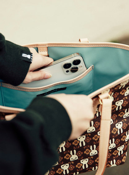 花グラムミニトートバッグ