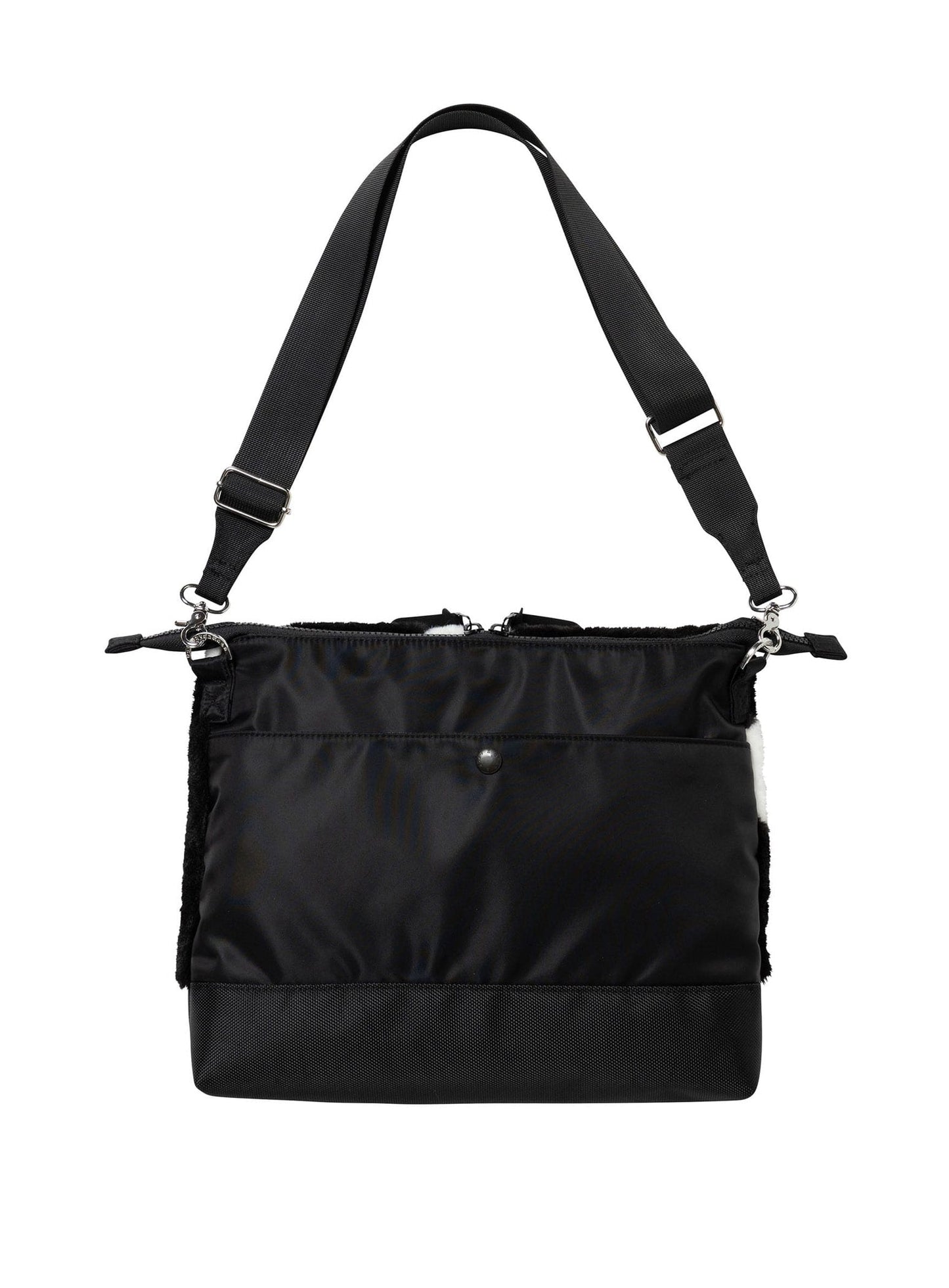 ファーショルダーバッグ