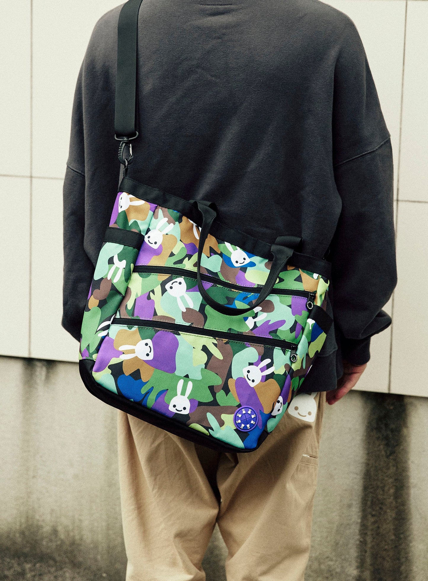 CUNE CAMO トートバッグ