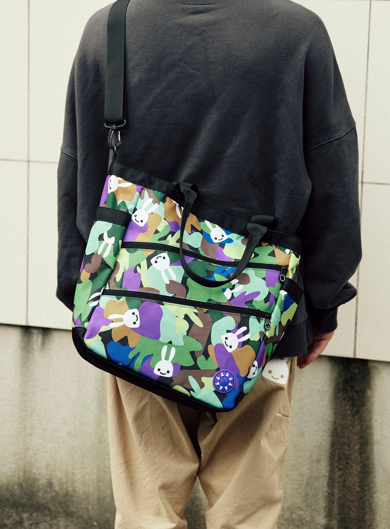 CUNE CAMO トートバッグ