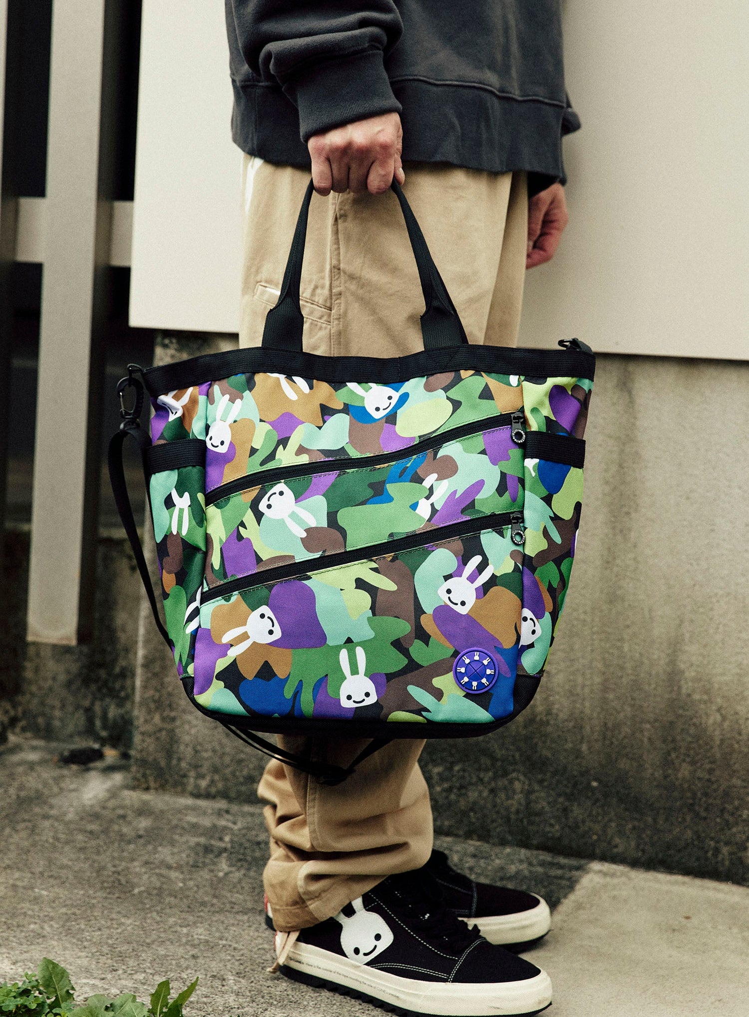 CUNE CAMO トートバッグ