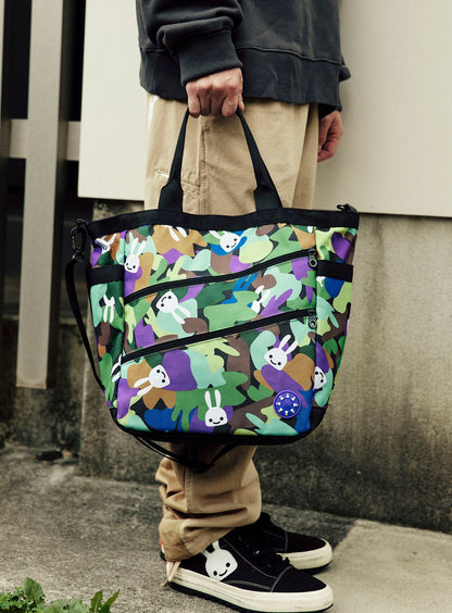CUNE CAMO トートバッグ