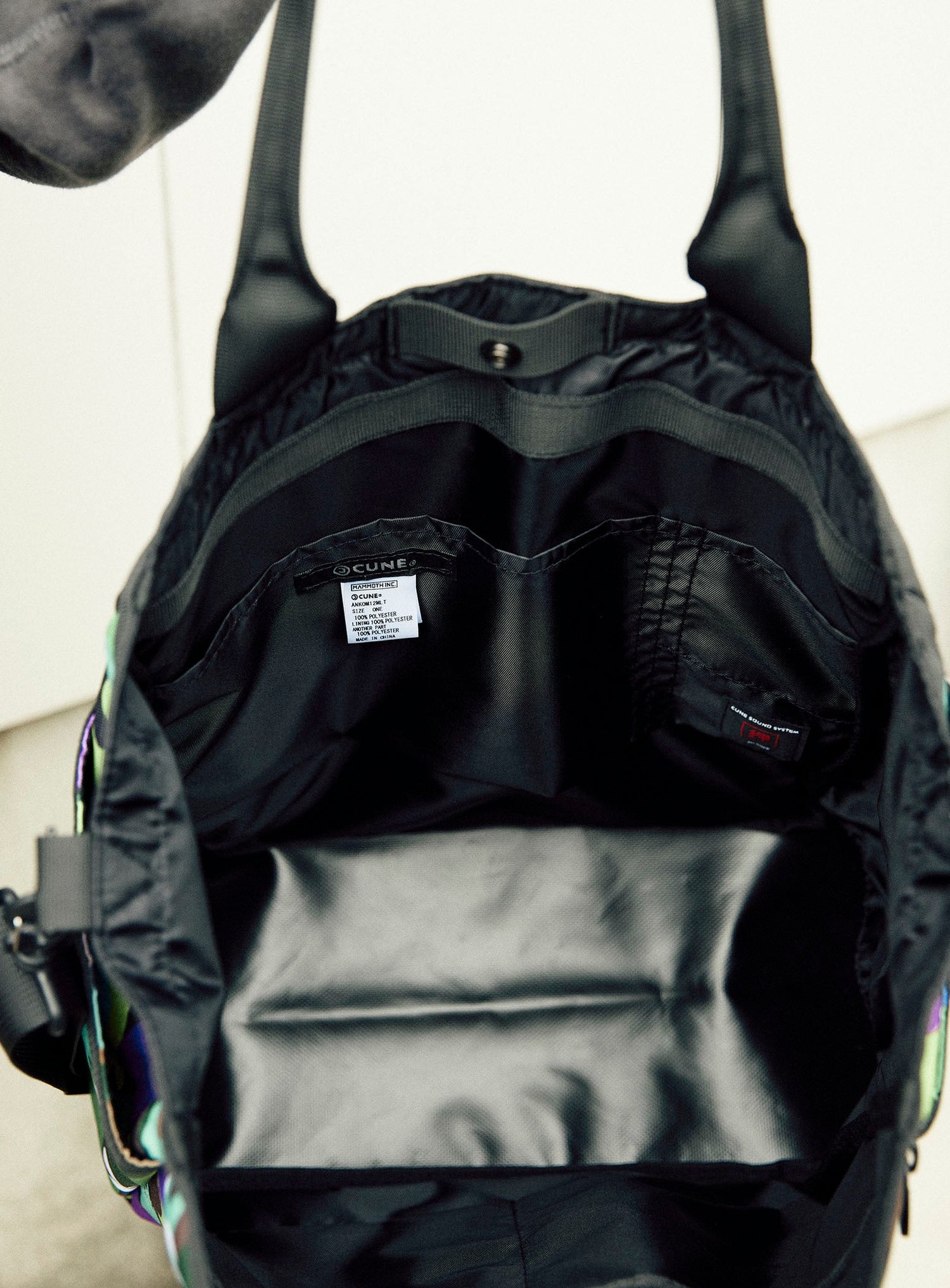 CUNE CAMO トートバッグ