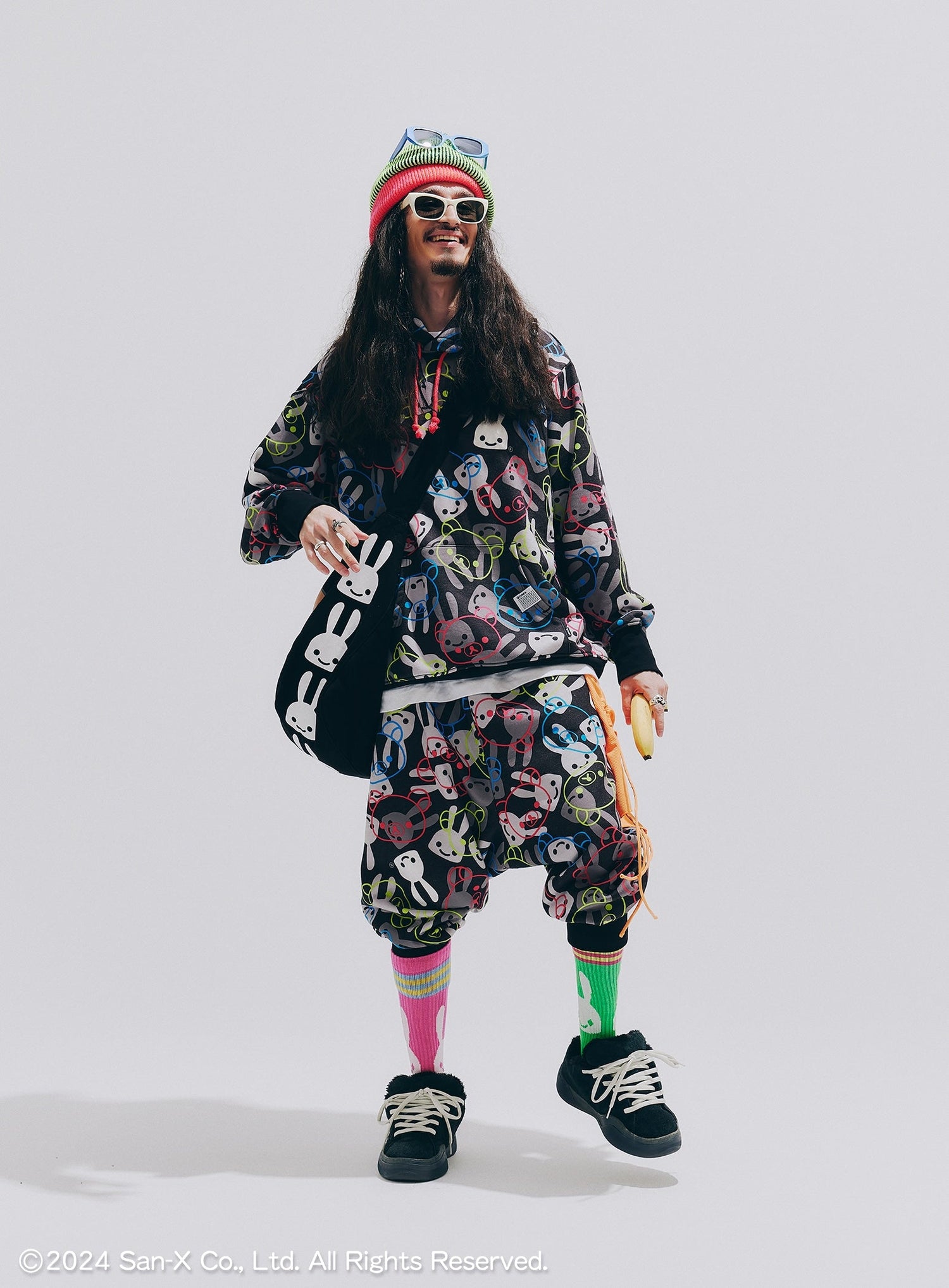 30th ANNIV プリント2WAYバッグ リラックマ