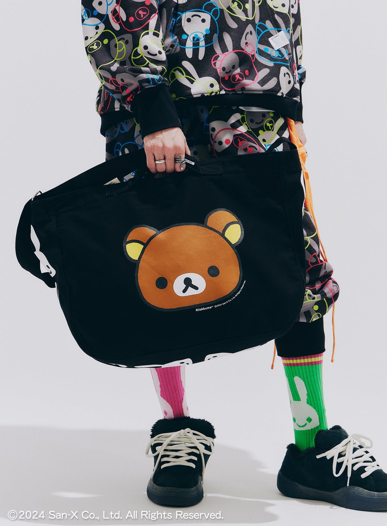 30th ANNIV プリント2WAYバッグ リラックマ