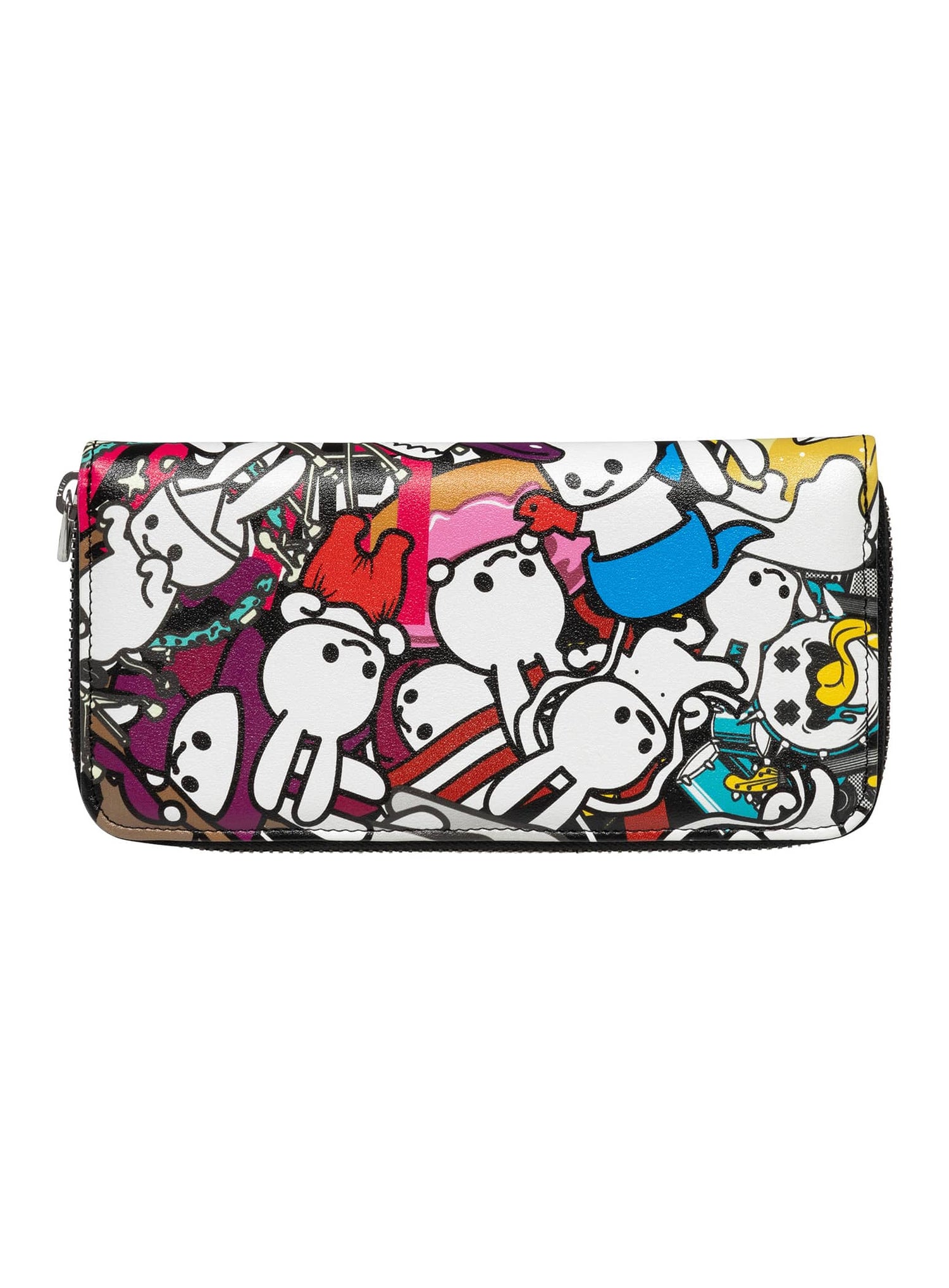 うさちゃんいっぱいプリントロングウォレット