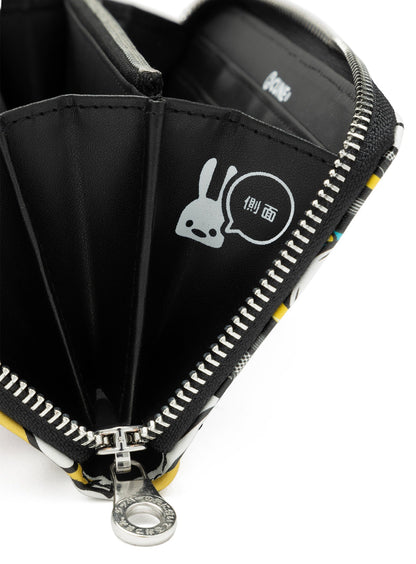 うさちゃんいっぱいプリントロングウォレット