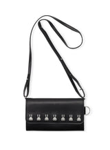 ショルダーレザースタッズウォレット U7