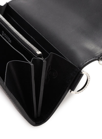 ショルダーレザースタッズウォレット U7