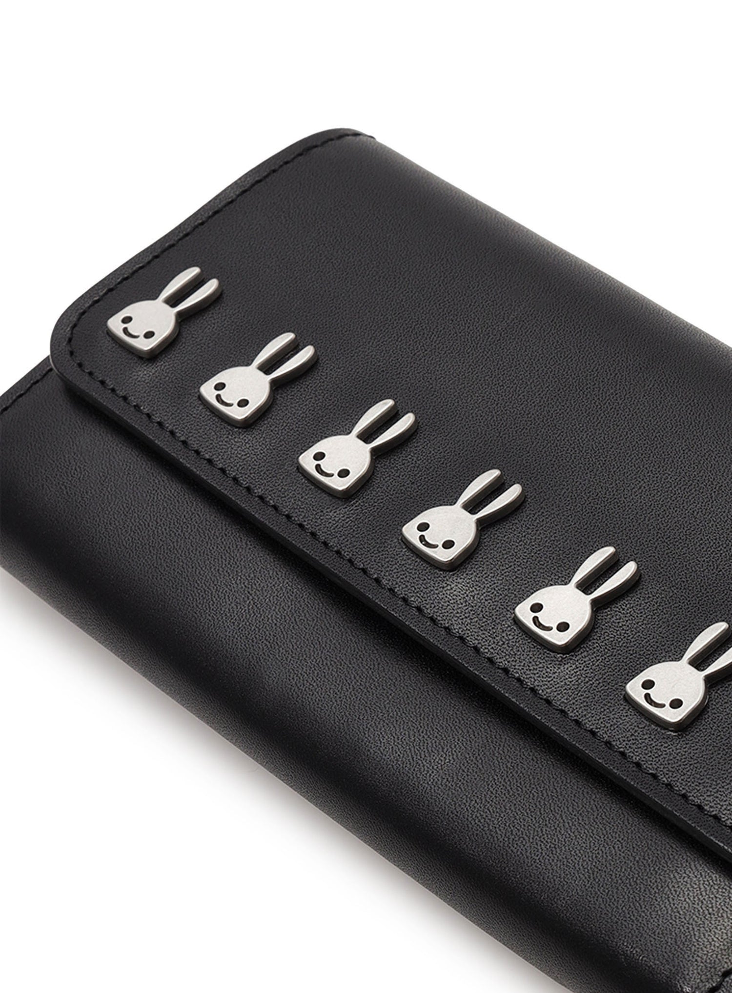 ショルダーレザースタッズウォレット U7