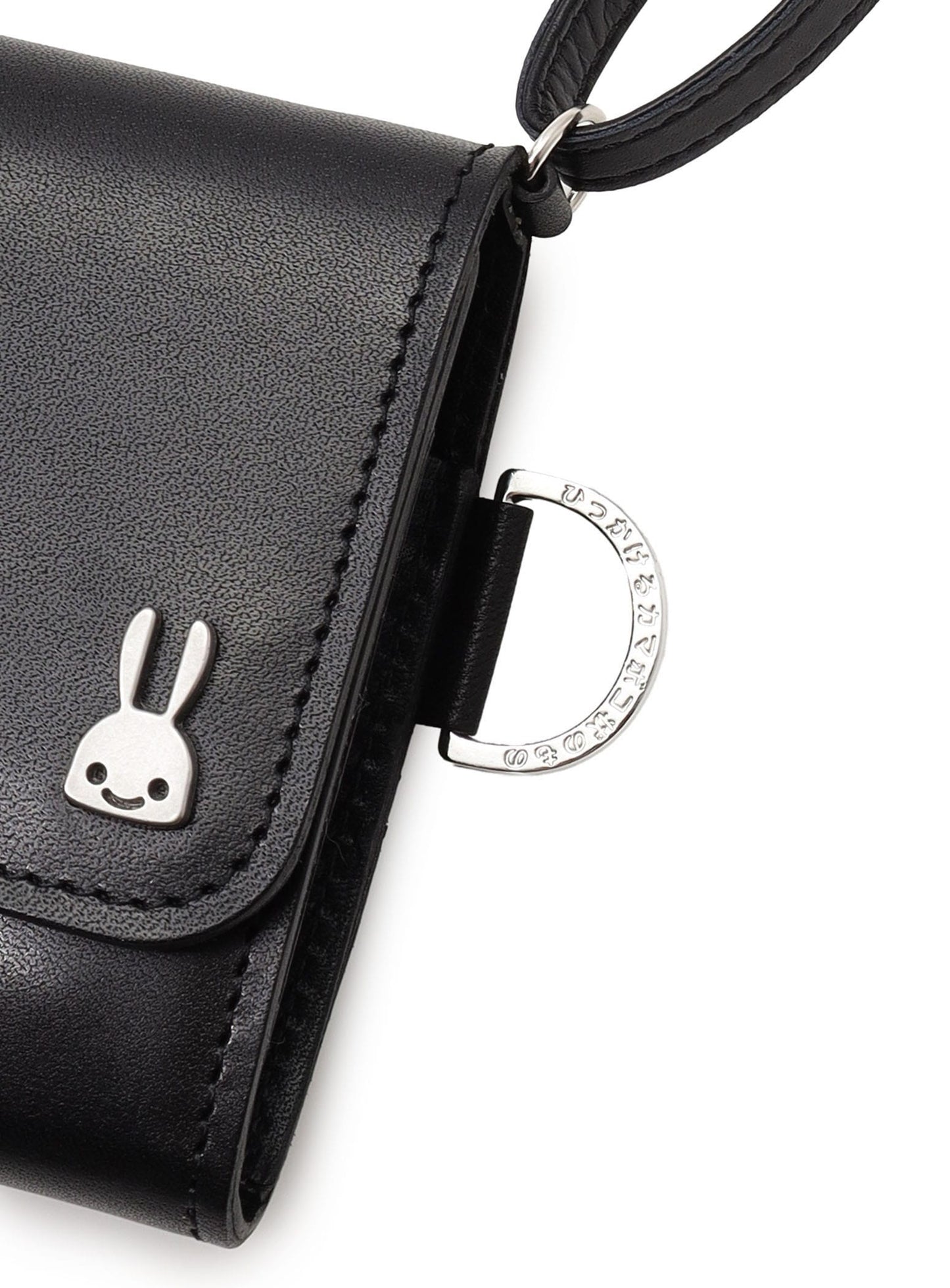 ショルダーレザースタッズウォレット U7