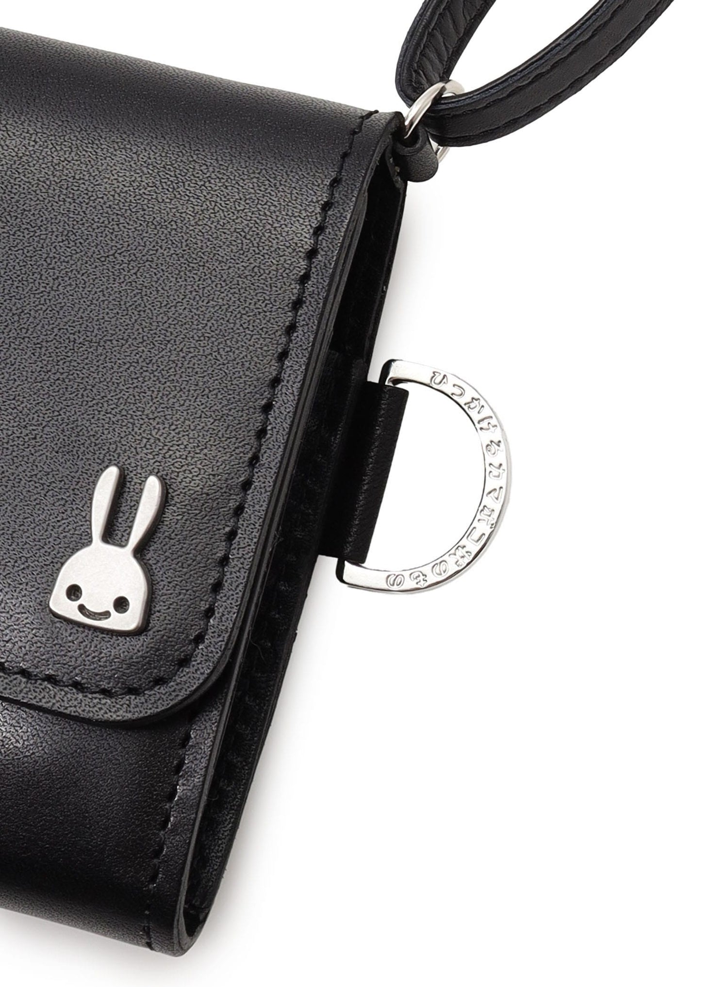 ショルダーレザースタッズウォレット U7