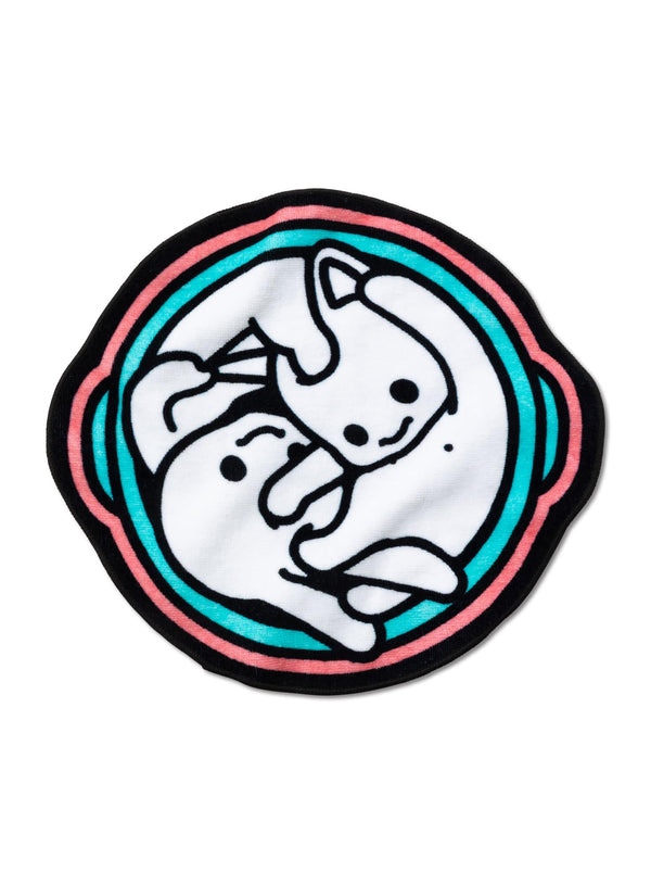 ダイカットタオル 丸まる