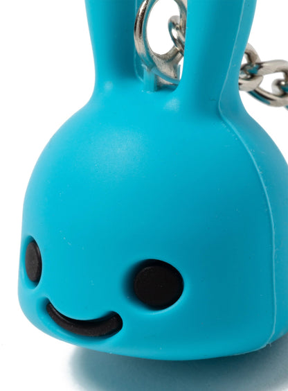 立体ウサギラバーキーホルダー