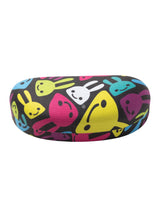 メガネケース ぐにゃぐにゃウサギ カラフル