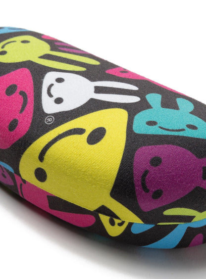 メガネケース ぐにゃぐにゃウサギ カラフル