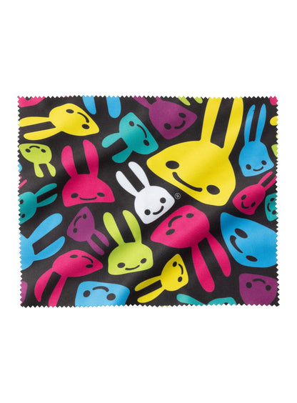 メガネケース ぐにゃぐにゃウサギ カラフル