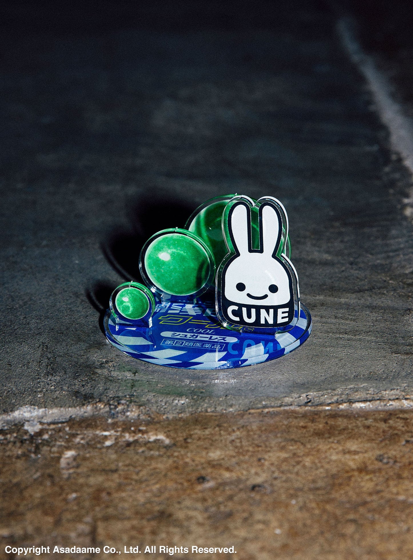 30th ANNIV 飴とCUNEウサギのアクリルスタンド