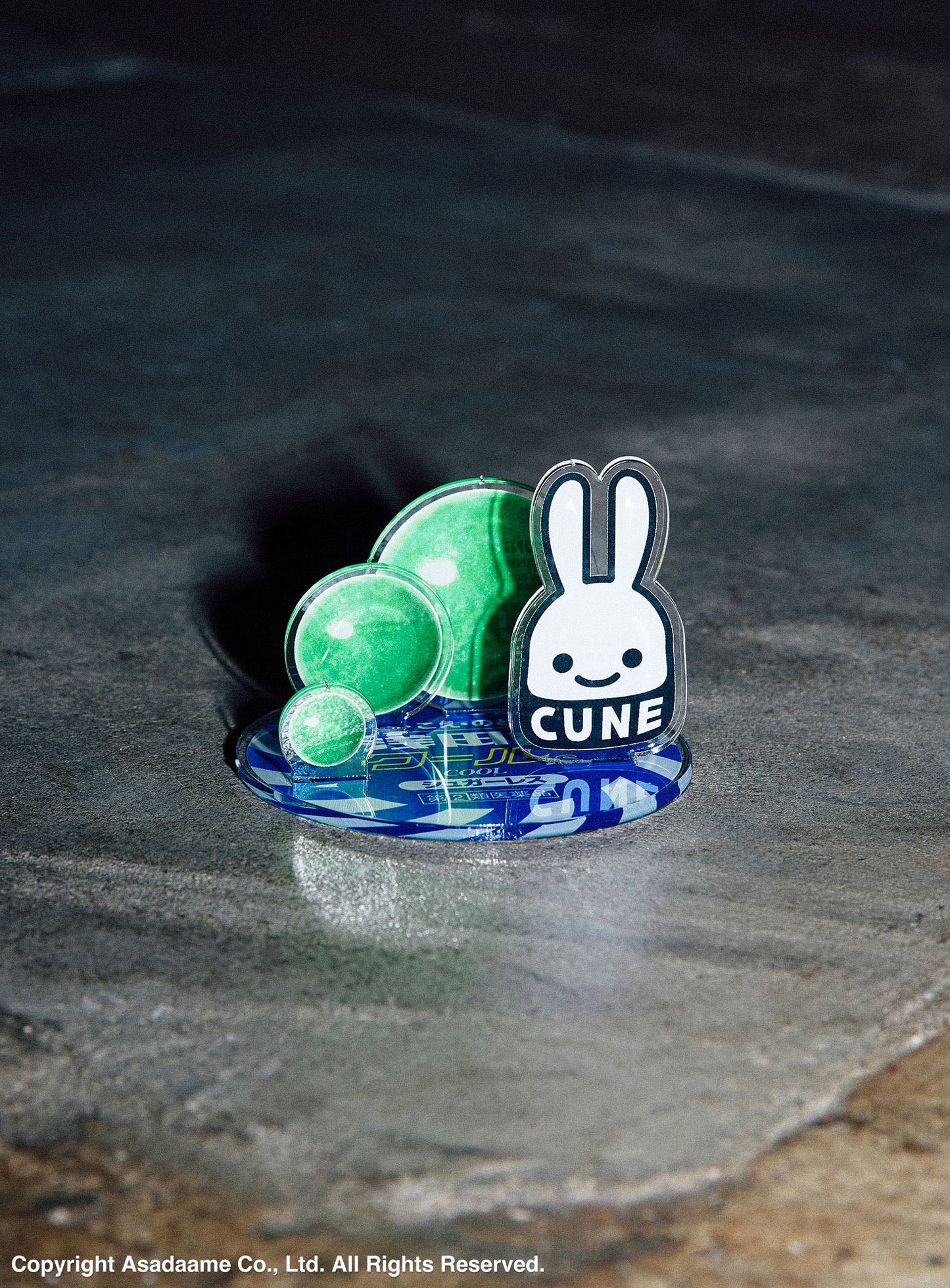 30th ANNIV 飴とCUNEウサギのアクリルスタンド
