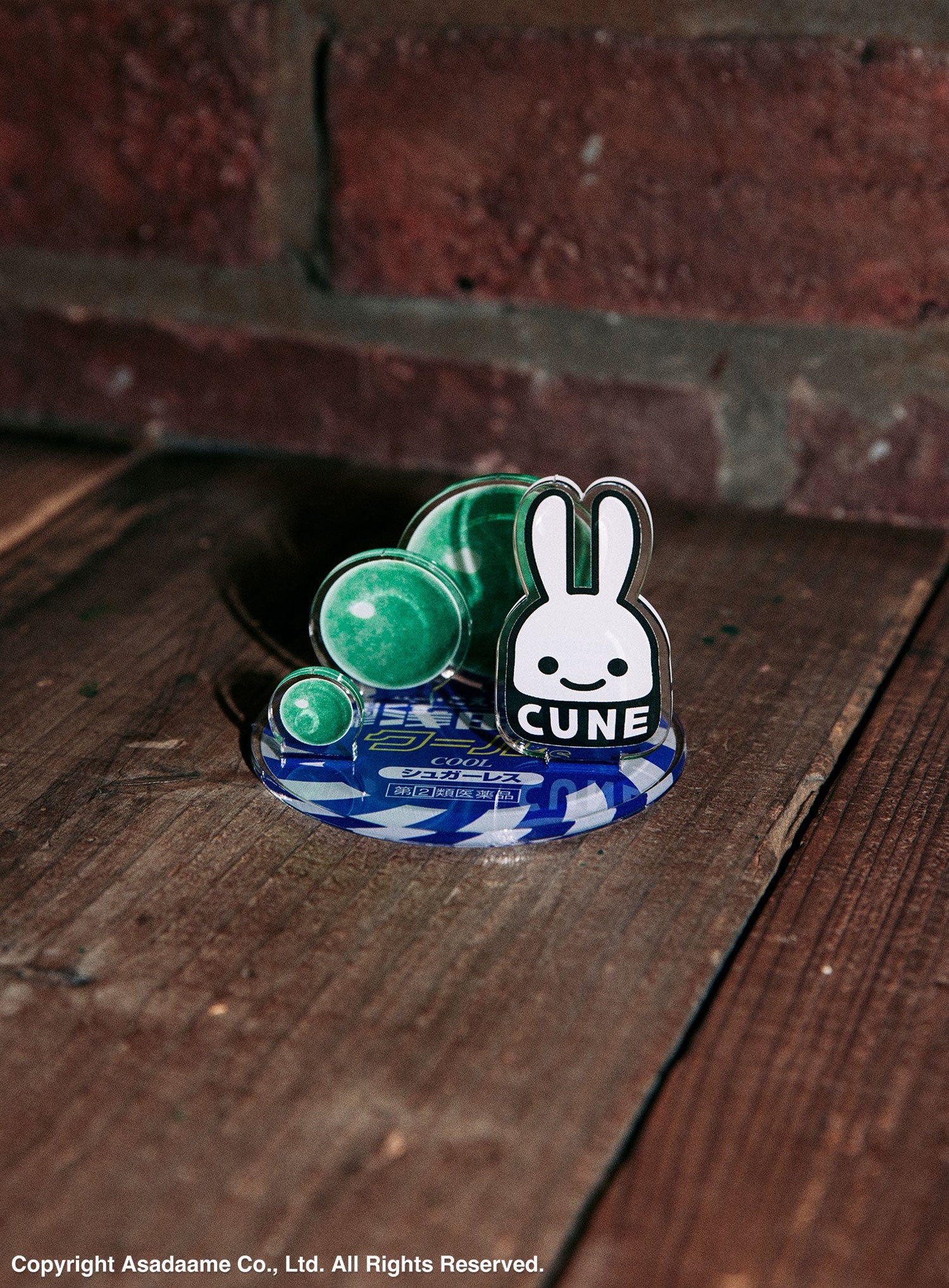 30th ANNIV 飴とCUNEウサギのアクリルスタンド
